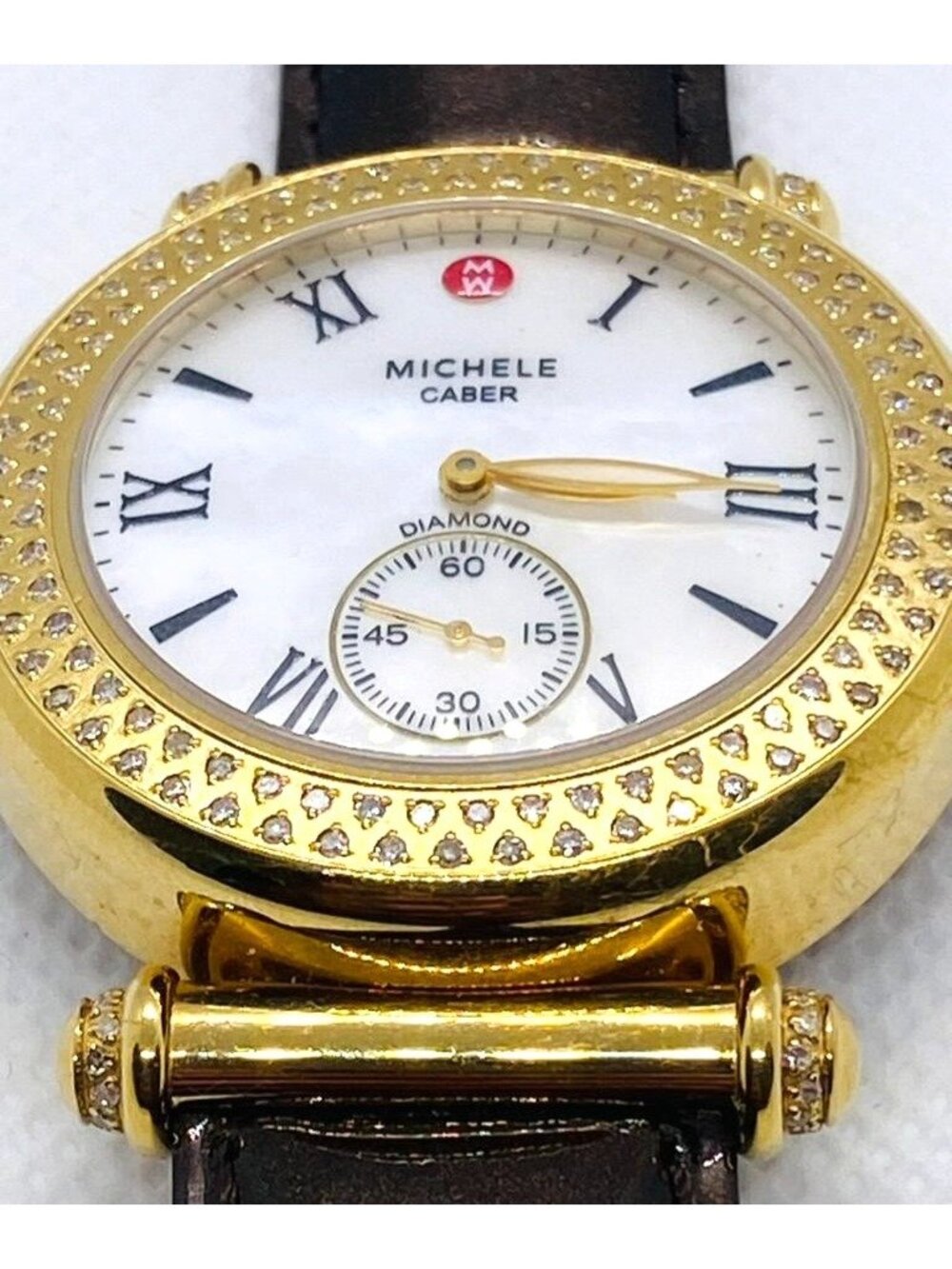 Michele Caber MW16A01B1025 Quartz Diamond Watch
